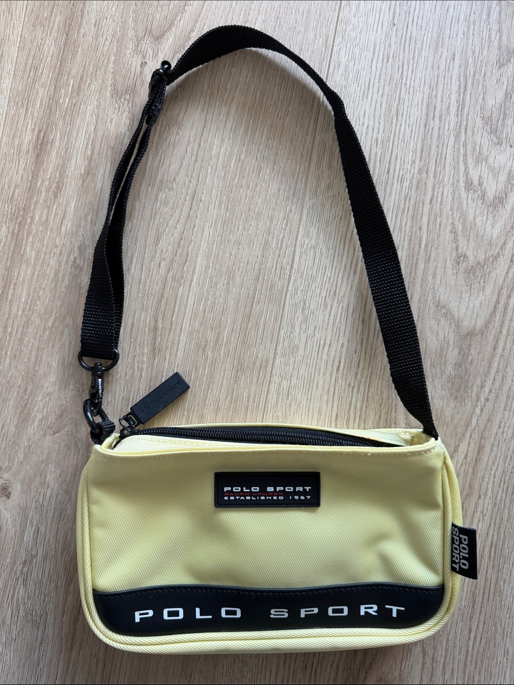 Ralph Lauren Yellow Crossbody Bag by Polo by Ralph Lauren